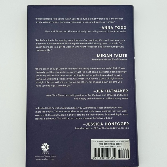 Girl, Wash Your Face Book by Rachel Hollis Hardcover - Picture 4 of 4